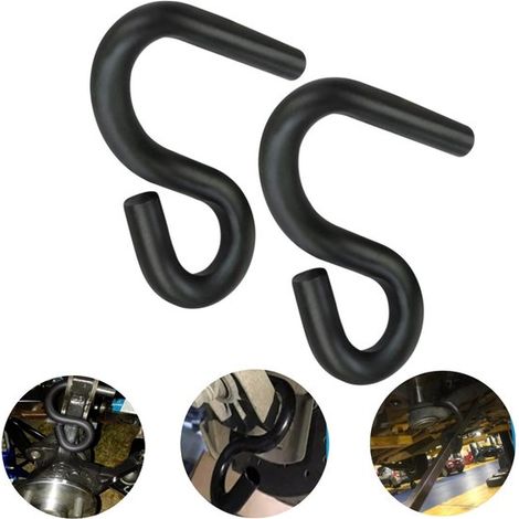 2 leviers Outil de démontage de bras de suspension Outil de démontage de rotule Levier en forme de S (1091,2 cm Noir) (1/5)