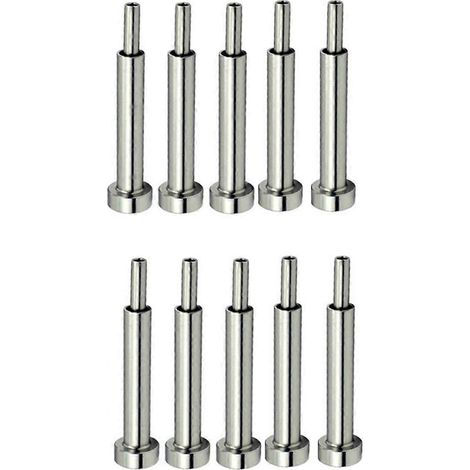 Unsichtbares Kabelgeländer-Set, unsichtbare Aufnahme und Pressbolzen-Endstück