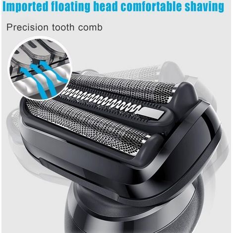 Lot de 2 têtes de rechange 53B Series 5 compatibles avec Braun Series 5 - Têtes de rechange pour rasoir (1/5)