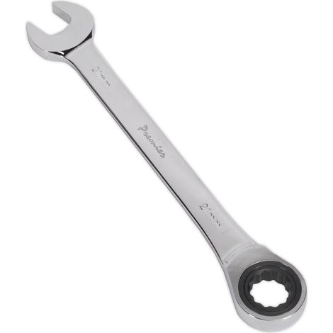 Sealey RCW21 Premier Combination Ratchet Spanner 21mm (1/2)
