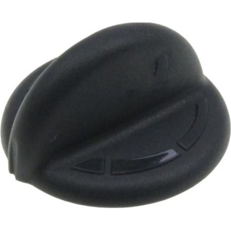 SOS Accessoire Manette, Bouton noir pour Plaque de cuisson HERSTELLER 81596