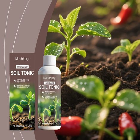 Bodenverbesserer zur täglichen Nährstoffanreicherung des Bodens und zur Pflege von Gartenpflanzen geeignet für verschiedene Anwendungsbereiche – 100 ml -- DTEKGAZ (1/5)