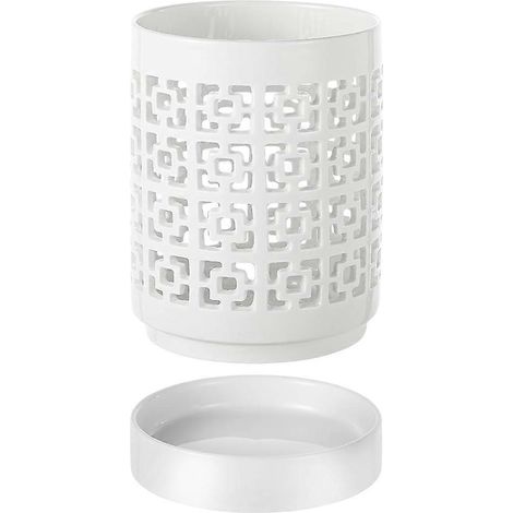 Pot à orchidées en céramique avec trous de drainage, jardinière d'intérieur/extérieur, 10 cm. (1/5)