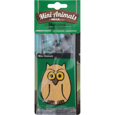 12x Desodorisant Mini Animals Pomme