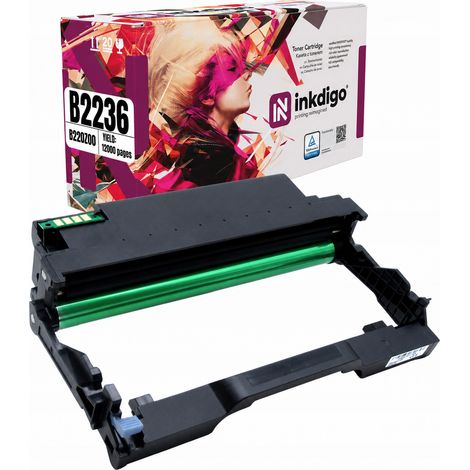 Tambor Inkdigo B220Z00 compatible con Lexmark B2236dw MB2236adw MB2236adwe Certificado por TÜV (1/5)