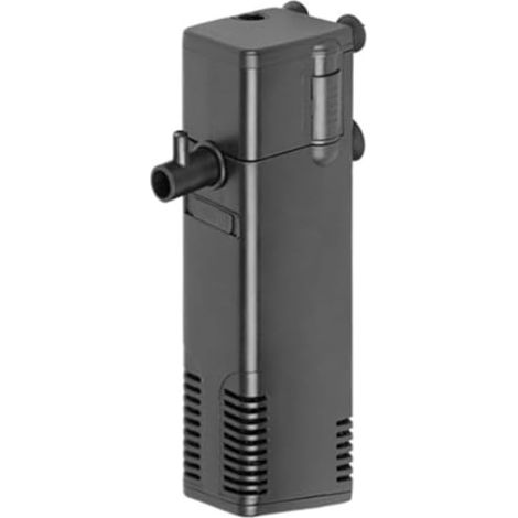 Pompe à eau intégrée AP 300L pour aquarium de 40 L maximum, Noir, Moderne, Submersible, Acier inoxydable, 200L/h, 3W, 140 x 35 x 25 mm, Câble électrique, Pompe à eau pour aquarium (1/5)