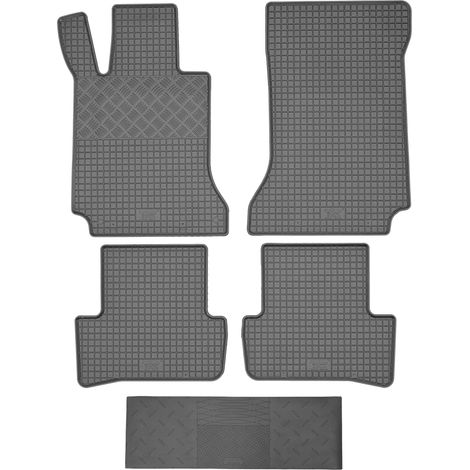 Tappetini RIGUM 901641 + Copertura 900101 - Mercedes Classe C W204 Berlina / Station Wagon dal 2007 al 2014 cerchi in lega UNIVERSALE Lato guidatore - INSTALLAZIONE