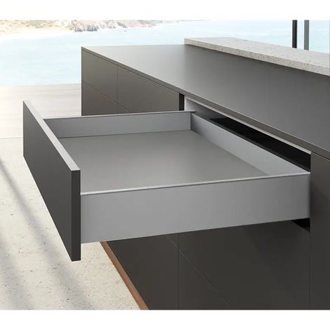 AVT YOU PROFIL 500MM H101MM ANTHR GA. - 9 255 178 - HETTICH - Lot de 20 (1/2)