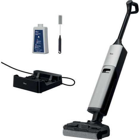 Hoover HW600 011 HW6 Ultra Clean Aspirapolvere lavapavimenti senza fili Secco e Bagnato 20000 Pa autonomia 50 min 400 m² 78 dB colore Nero
