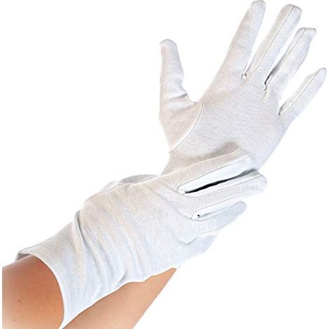 Guantes de algodón BLANC  blanco  UE 300 pares  talla 7 (S)