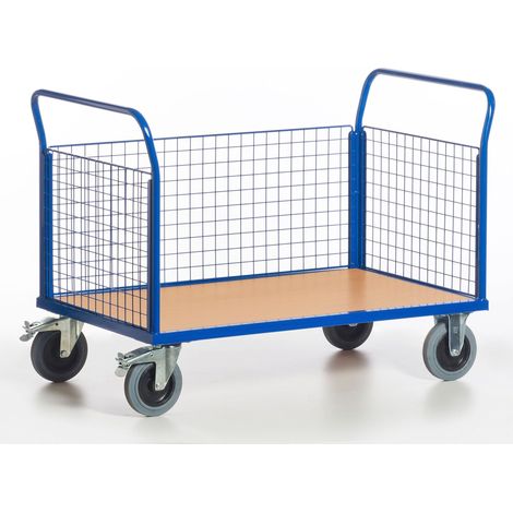 Rollcart Gitter-Dreiwandwagen 1000x680mm mit 600kg Tragkraft