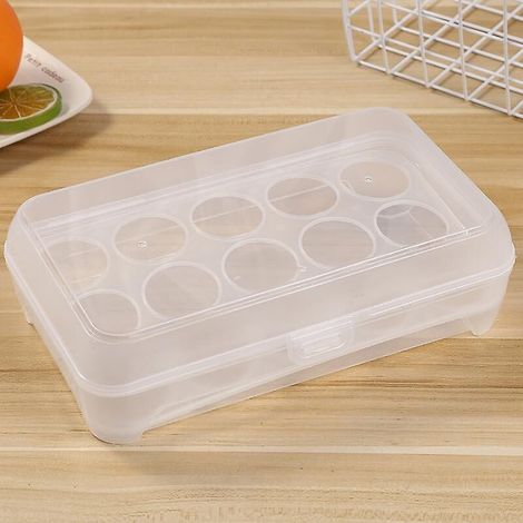 Boîte de rangement pour œufs au réfrigérateur - 15 compartiments (1/5)
