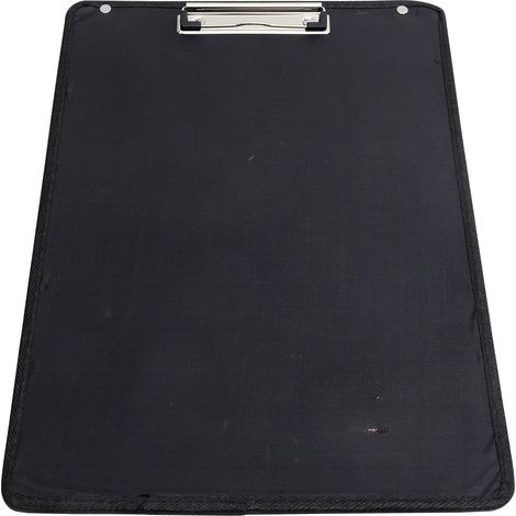 with portable painting tool MDF surface and metal clamp for