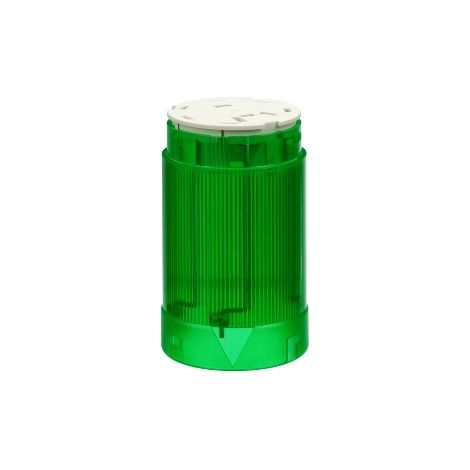Unidad luminosa CE ø 45 mm verde IP40 230 V AC/DC rango -10°C a 50°C bombilla no incluida