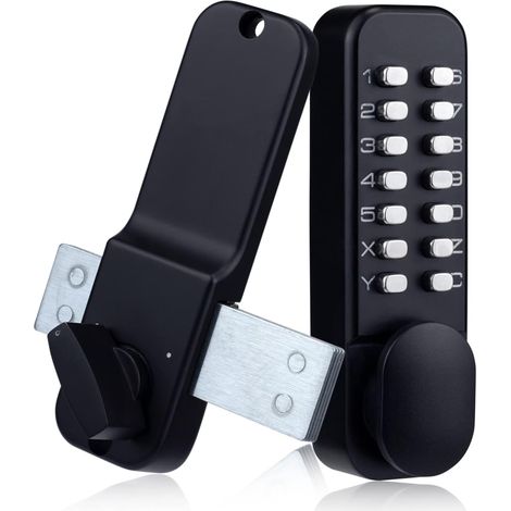 Serrure à Code Numérique, Sans Clé, Pavé Numérique, Acier Inoxydable, Imperméable, pour Porte/Portail