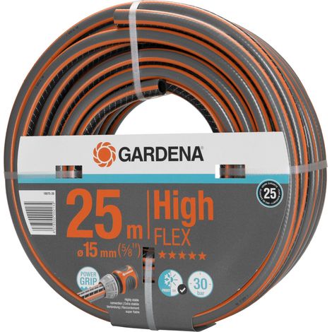 GARDENA Manguera de riego jardín 25 m HighFlex de 15 mm (5/8") (18075-26)