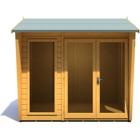 Burghclere 8 x 6 Feet Summerhouse - L233.5 x W251.4 x H230.7 cm