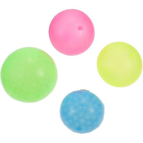 Lot de 4 boules adhésives lumineuses murales (1/3)