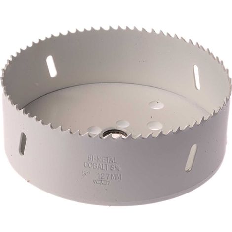 Scie cloche RS PRO Acier au cobalt 127mm, profondeur de coupe 32mm ( Prix pour 1 ) (1/3)