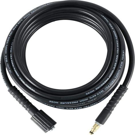 Convient pour Karcher haute pression voiture machine à laver tuyau machine de nettoyage tuyau tuyau de nettoyage tuyau d'eau tuyau en pvc tuyau d'eau haute pression 10 m une pièce (1/2)