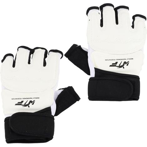 1 Paire Gants De Boxe,Cuir Pu,Protection Poignet,Mitaines Grappling,Pour Entraînement Combat Adultes Enfants (1/5)