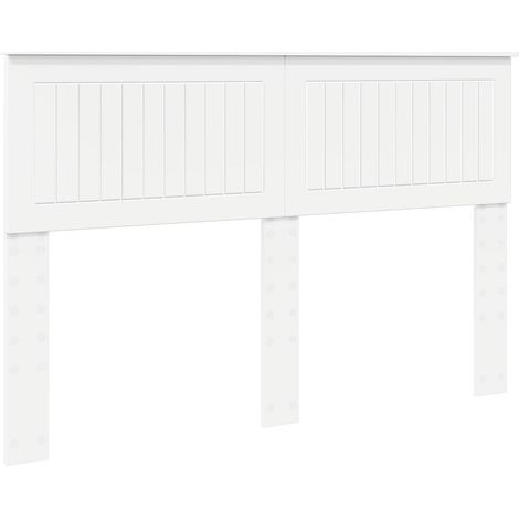 Kopfteil Weiß Holzwerkstoff vidaXL (1/5)
