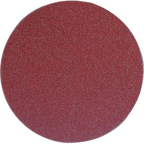 Abrasifs auto-agrippants pour ponceuses excentriques oxyde d'aluminium KP222 non perforés D150mm Grain 120 Bte de 50 - VSM
