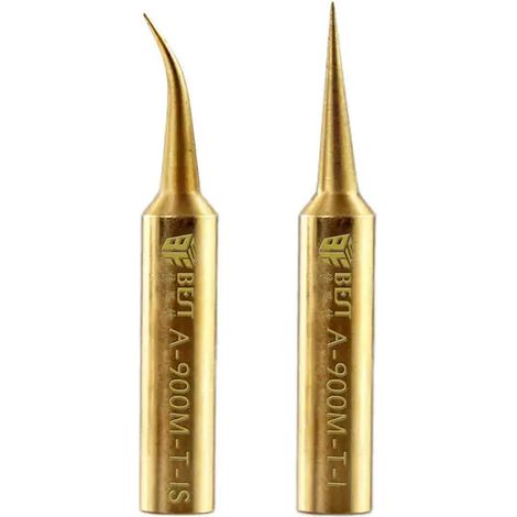 2 pièces BEST BES-A-900M-TI + IS pointes de fer à souder fines sans plomb ligne de mouche de haute qualité dédiée (1/3)