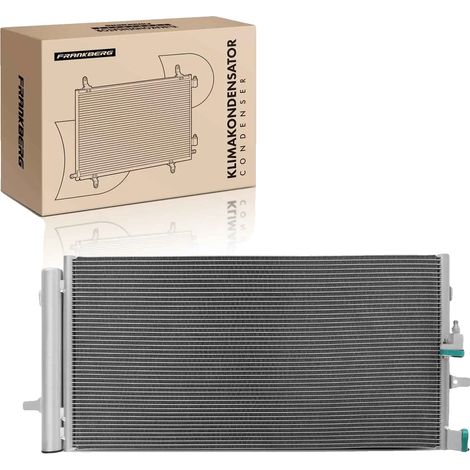 Aire acondicionado de condensador, longitud 655 mm, ancho 325 mm, profundidad 16 mm, diámetro de entrada 18 mm, diámetro de salida 15,3 mm (1/5)