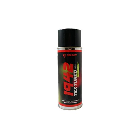 Gelson 25301 1942 BLACK SPRÜHFARBE texturierten 400 ML
