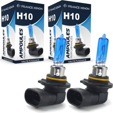 2 x Ampoules H10 6000K PLASMA HOD - FRANCE-XENON (1/4)