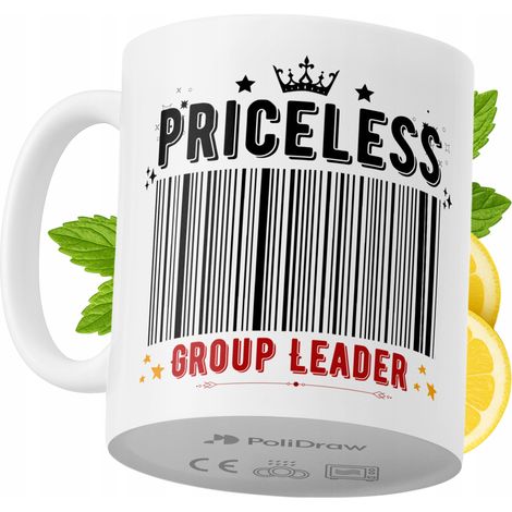 Mug humoristique pour chef de groupe, avec un texte amusant et un design graphique original. Idéal pour les anniversaires, les fêtes et les jours fériés. Mug premium pour toutes les occasions spéciale (1/5)