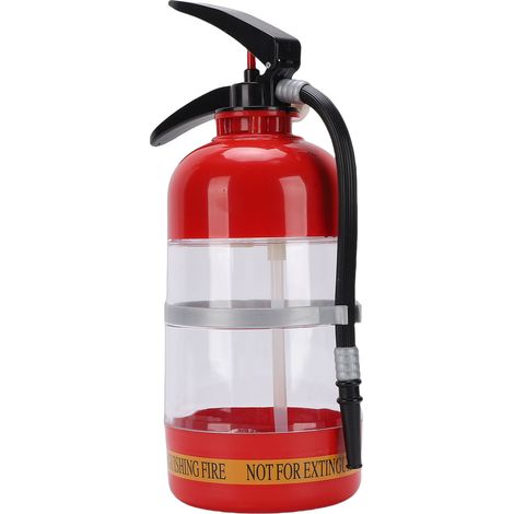 Distributeur de boissons en forme d'extincteur, 2 L, pour bière, cocktails, whisky, vin, etc. - Pompe humoristique pour bar et fêtes. (1/5)