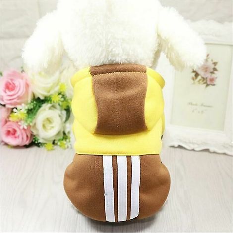 Dog Clothes Pet Dog Clothes Jacket Coat Puppy Chihuahua Hoodie pour petits et moyens vêtements pour chiens chiots style,M (1/3)