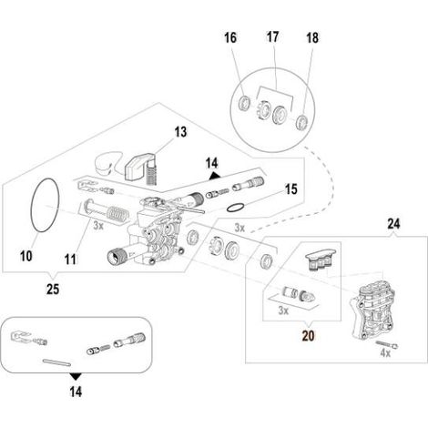 ORIGINAL EMAK SAUG-/FÖRDERVENTILSATZ CH36040072