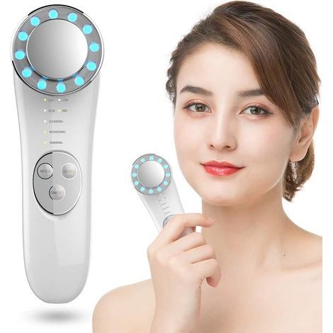 Gesichtsmassagegerät – 7-in-1-Schönheitsgerät, Gesichtsreiniger, Lifter, Hochfrequenzgerät (1/5)