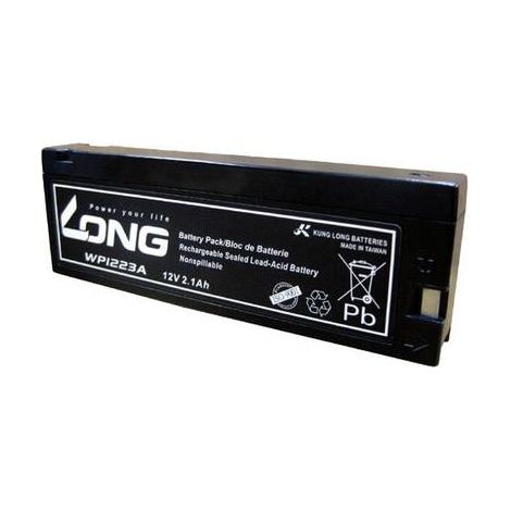 Long WP1223A WP1223A Batterie au plomb 12 V plomb (AGM) (l x H x P) 182 x 61 x 23 mm pince auto-décharge réduite, sans entretien Y860492 (1/3)