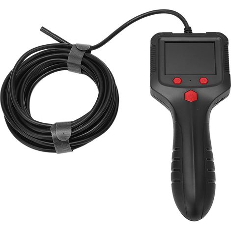 Industrielle Inspektionskamera mit 5,5-mm-HD-Endoskop und 2,4-Zoll-IPS-LCD-Bildschirm, tragbares Gerät zur visuellen Inspektion (1/5)