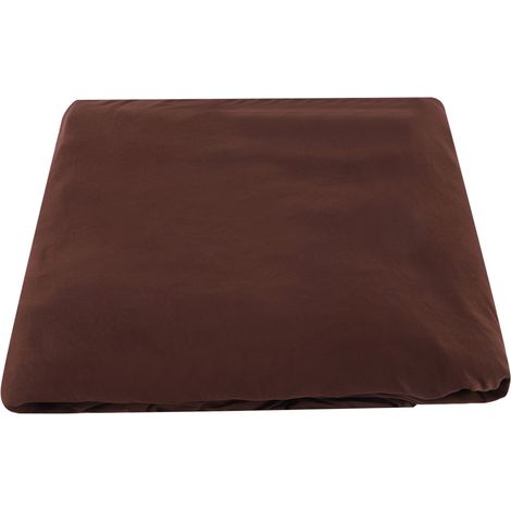 Housse de canapé d'angle 3+2 places en polyester, forme en L, protection pour meubles (couleur café) (1/5)