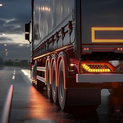 Feu Arrière Remorque LED 2PCS Multifonctionnel - Stop Clignotant Recul 12V/24V Étanche - Pour Camion Caravane Tracteur Dupcheliry (1/5)