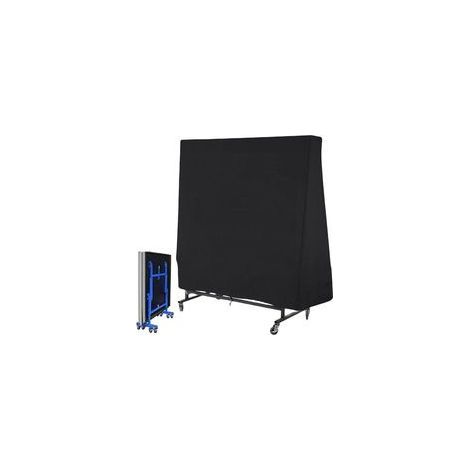 Housse de Protection Table Tennis 165x70x185cm, Oxford 210D Imperméable pour Intérieur & Extérieur (1/5)