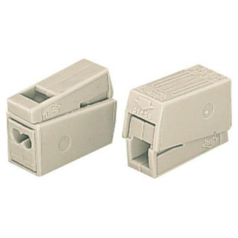 Wago Connecteur Double Rapide Gris pour Câbles Électriques