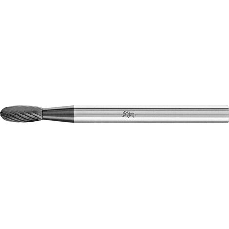 PFERD Tungsten carbide burrs TRE 0307/3 Z3 PLUS HC-FEP Ovalfräser hochverschleißfest