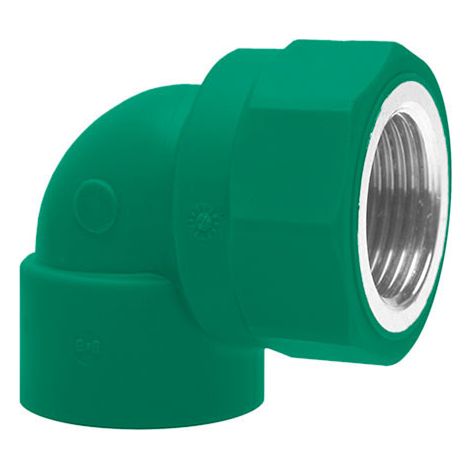 Codo Rosca Hembra PPR  Medidas  Accesorios Fontanería: 25-3/4"