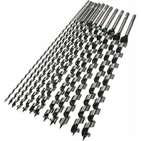 460mm 6-28mm Hex Shank Point Brad Point Foret Tarière Foret Spirale Bois Outil De Forage - 16mm. (1/5)