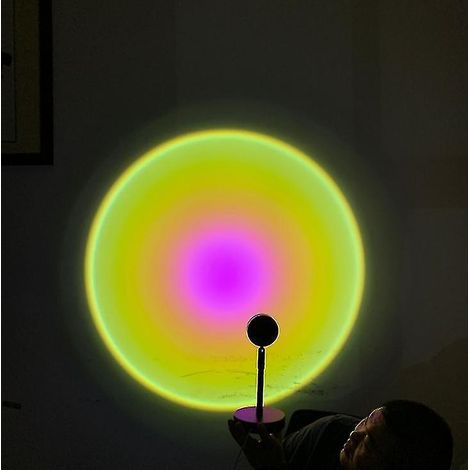 Projecteur de lumière solaire LED, lampe d'ambiance inspirée des célébrités d'Internet (1/5)