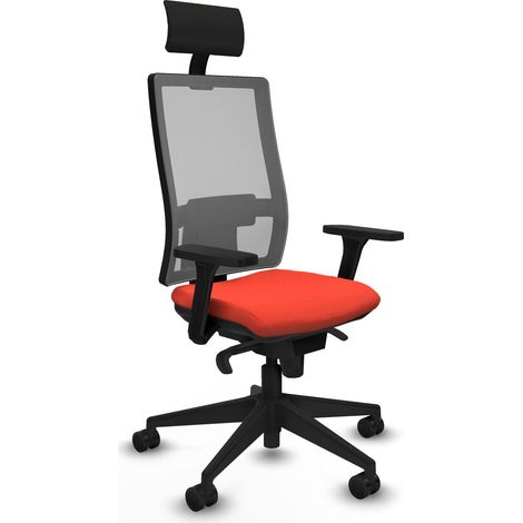 Piqueras-y-crespo Horna Chaise de bureau orange foncé