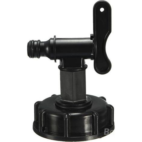 Valve à Raccord Rapide pour Tonneau IBC avec Robinet 15mm - Accessoires Vidange Jardin (1/3)