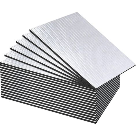 Pack of 20 Self-Adhesive Thermal Insulation Sheets for Cars (1/5)