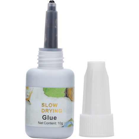 Colle pour extensions de cils 10 g, séchage rapide, outil d'entraînement à la pose. (1/5)